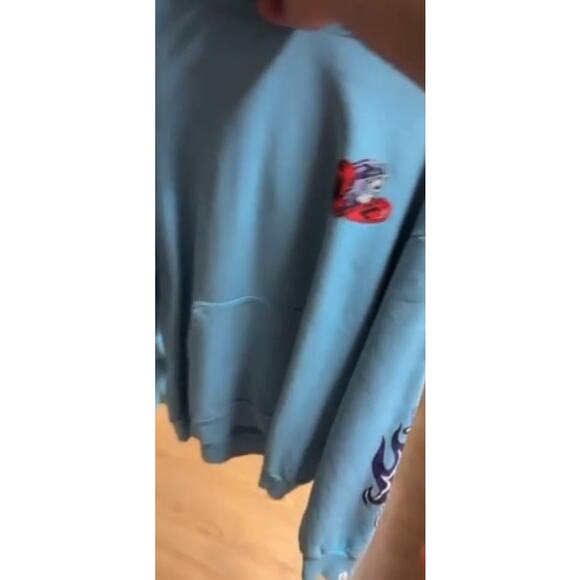 Warren Lotas x Matty Boy 'Broken Heart Reaper' Hoodie - Size L - RARE - Picture 3 of 5